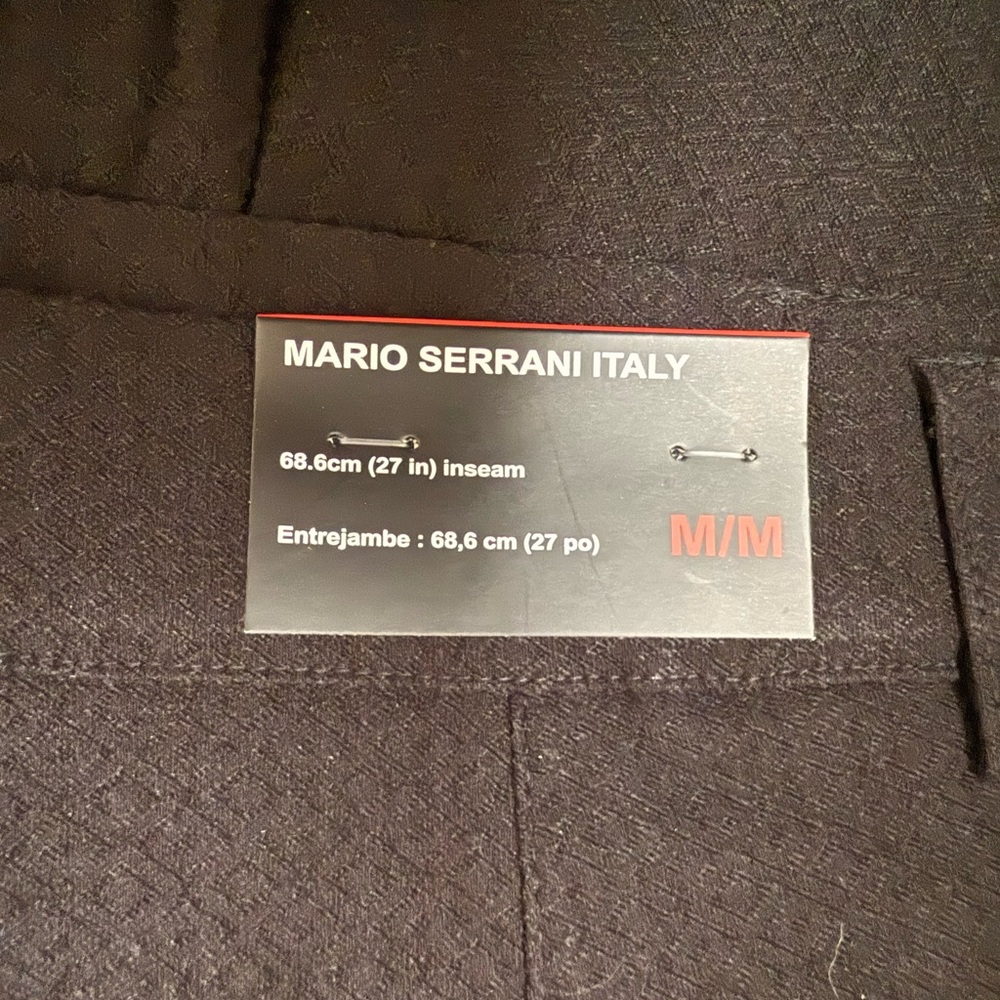 💙 Mario Serrani - Women's Pull-on Black Stretchy Pants (NWT) - Picture 11 of 14